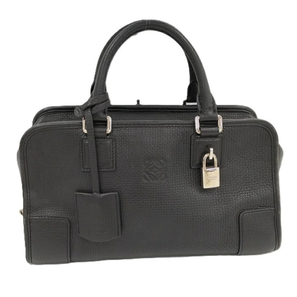 Loewe Amazona Handbag Leather Black